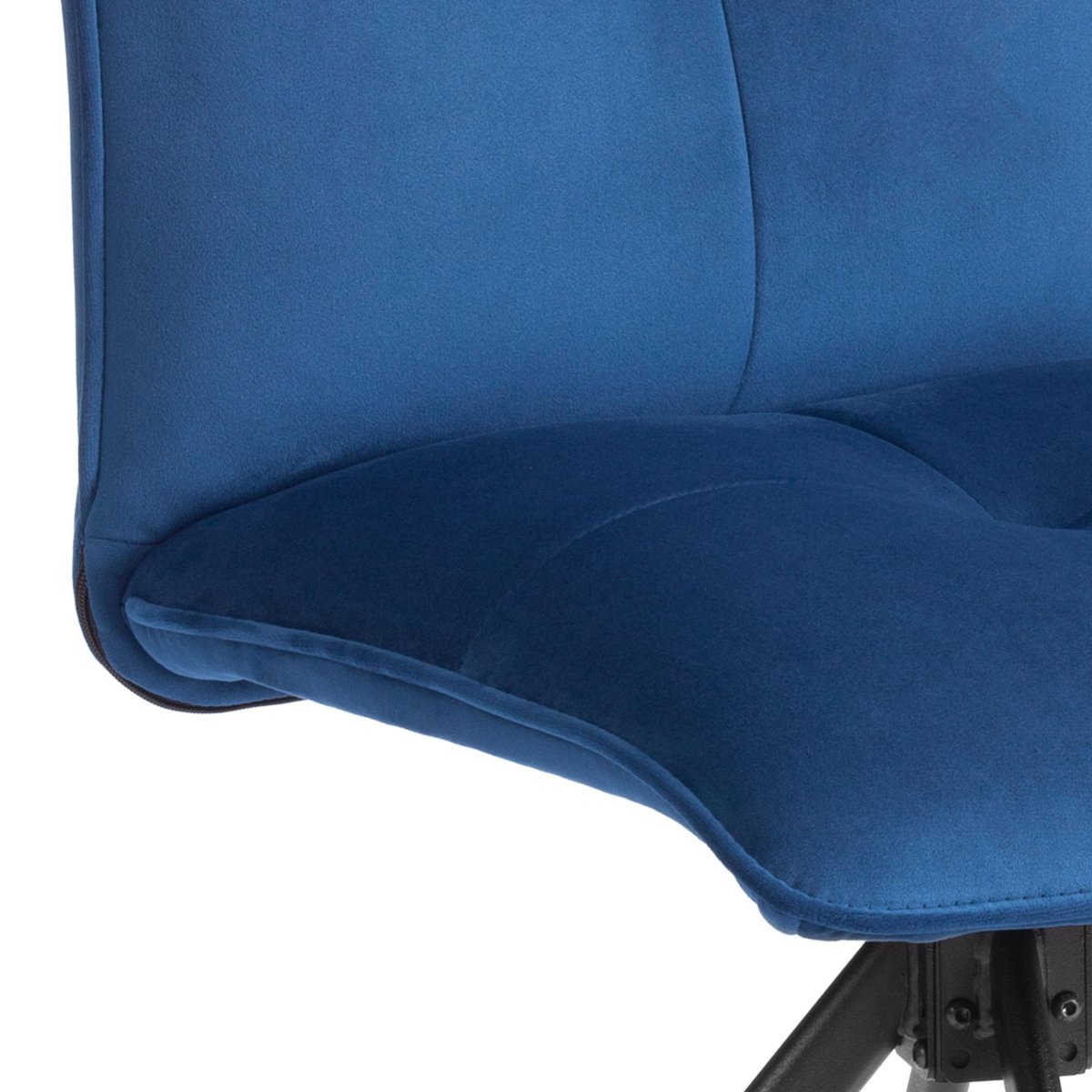Стул обеденный Свит/Sweet опора 360, велюр, синий фото 9