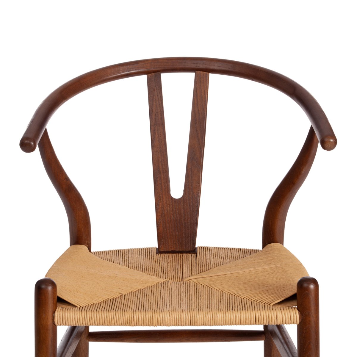 Стул Wishbone/Вишбон (мод.CB2212) / 1 шт. в упаковке дерево вяз, 57*50.5*79.5, Темный Орех (№5) фото 6