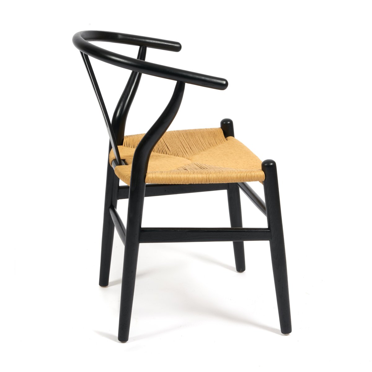 Стул Wishbone/Вишбон (мод.CB2212) / 1 шт. в упаковке дерево вяз, 57*50.5*79.5, черный фото 2