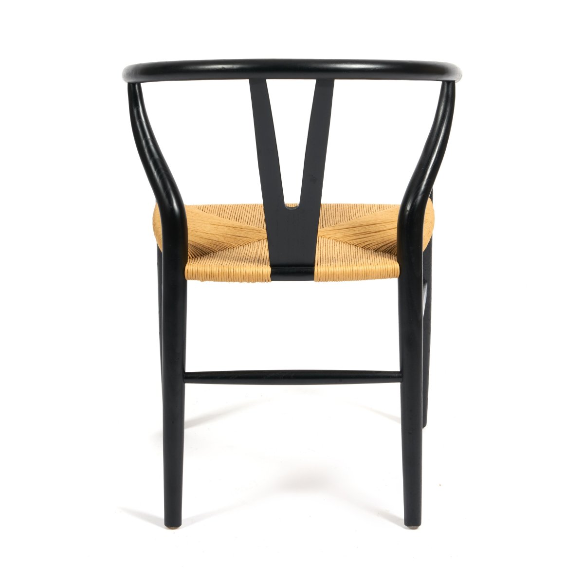 Стул Wishbone/Вишбон (мод.CB2212) / 1 шт. в упаковке дерево вяз, 57*50.5*79.5, черный фото 7