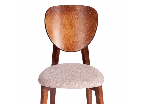 Стул DIAMANTE мягкое сидение коричневый, ткань wool caramel, бежевый фото 6