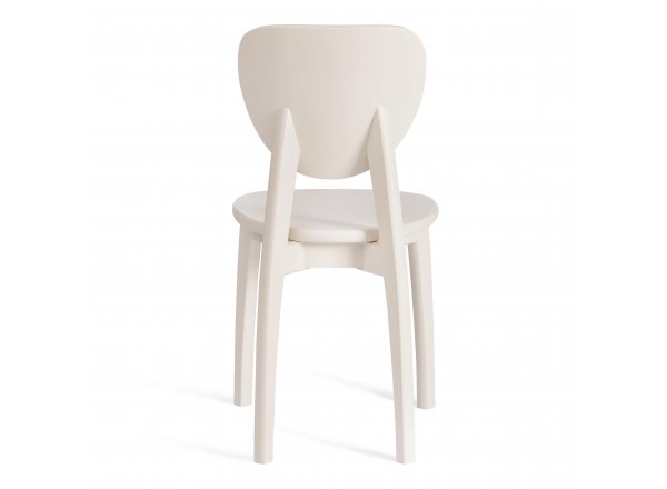 Стул DIAMANTE жесткое сидение ivory white фото 4
