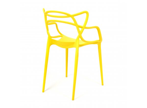 Стул Cat Chair mod. 028  пластик желтый