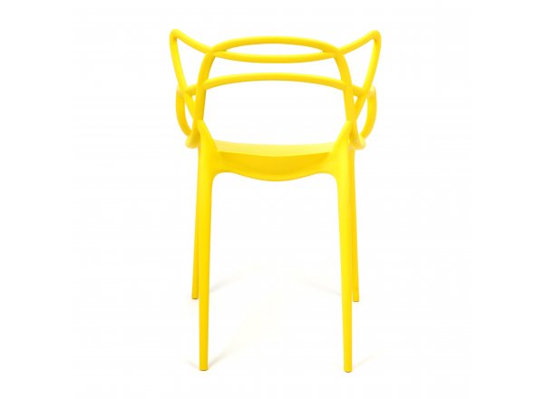 Стул Cat Chair mod. 028  пластик желтый
