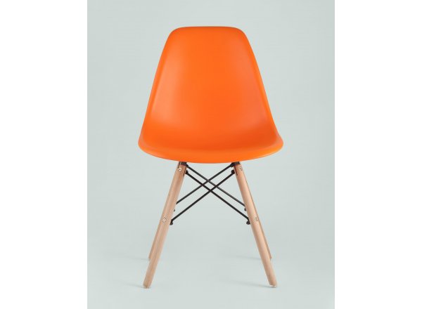 Стул Eames DSW оранжевый x4 фото 6