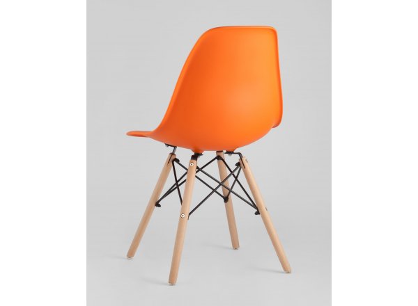 Стул Eames DSW оранжевый x4 фото 8