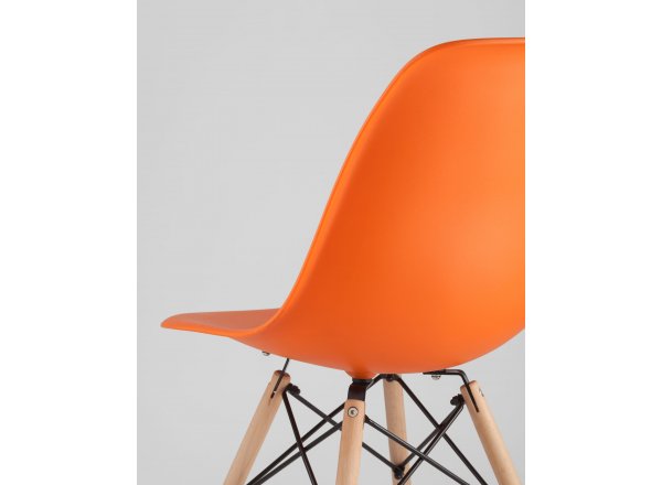 Стул Eames DSW оранжевый x4 фото 9