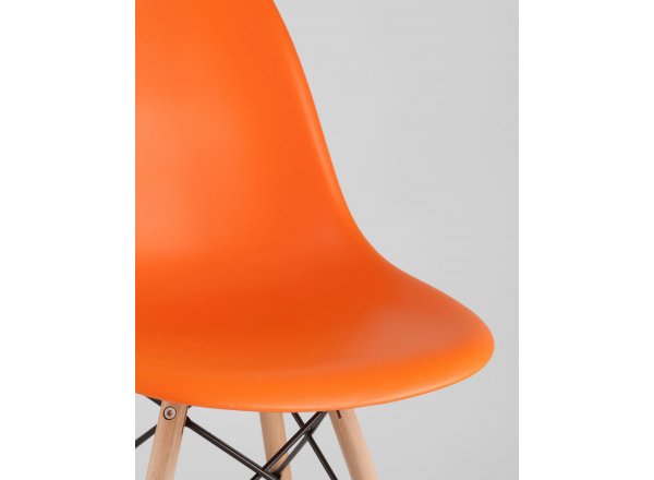 Стул Eames DSW оранжевый x4 фото 10
