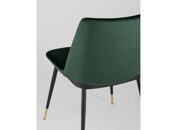 Стул Мелисса велюр зеленый 2 шт фото 7