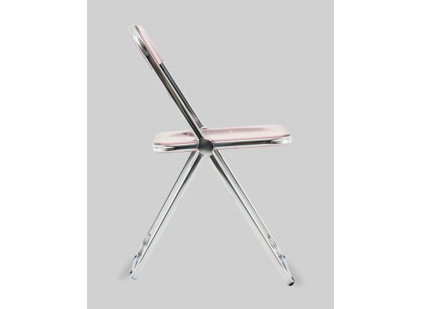 Стул Fold Pink складной розовый