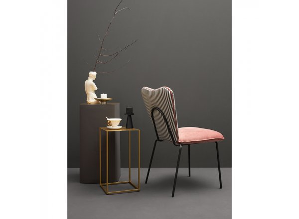 Стул pompadour, велюр, пыльная роза фото 6