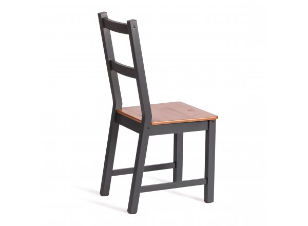 Стул Соната / Sonata chair массив сосны,  антик /графит