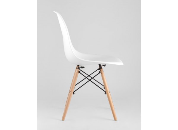 Стул Eames Style DSW белый x4 (разборный каркас) фото 8