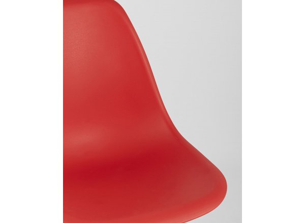 Стул Eames Style DSW красный x4 (разборный каркас) фото 16
