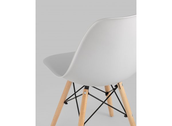 Стул Eames Style DSW светло-серый x4 (разборный каркас) фото 9