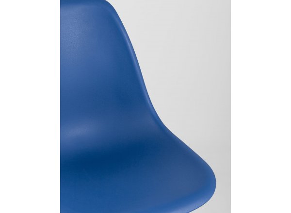 Стул Eames Style DSW синий x4 (разборный каркас) фото 10
