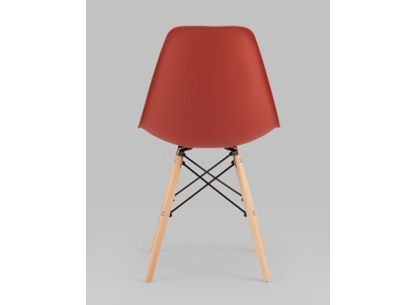 Стул Eames Style DSW терракотовый x4 (разборный каркас)