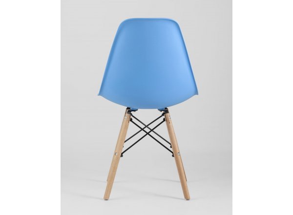 Стул Eames Style DSW голубой (разборный каркас) фото 7