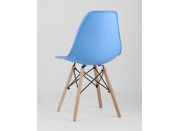 Стул Eames Style DSW голубой (разборный каркас) фото 8