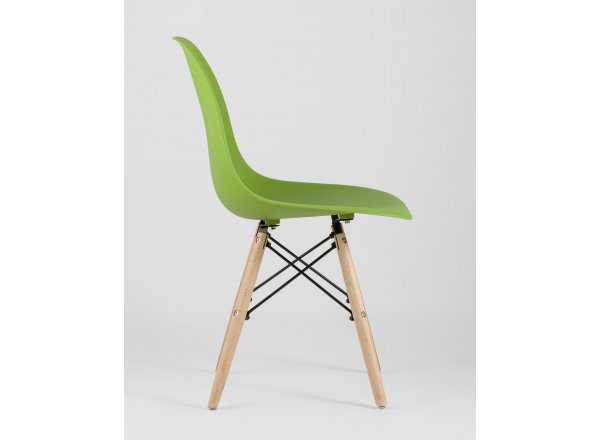 Стул Eames Style DSW зеленый (разборный каркас) фото 6