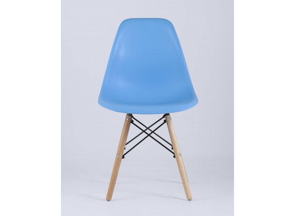 Стул Eames Style DSW голубой x4 (разборный каркас) фото 5
