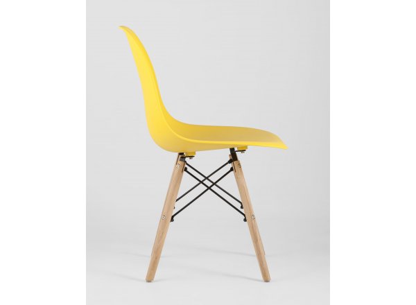 Стул Eames Style DSW желтый x4 (разборный каркас) фото 6