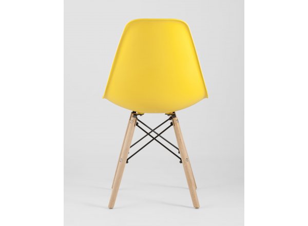 Стул Eames Style DSW желтый x4 (разборный каркас) фото 7