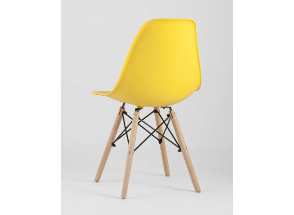 Стул Eames Style DSW желтый x4 (разборный каркас) фото 8