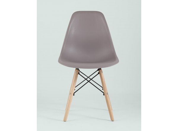 Стул Eames Style DSW темно-серый x4 (разборный каркас)