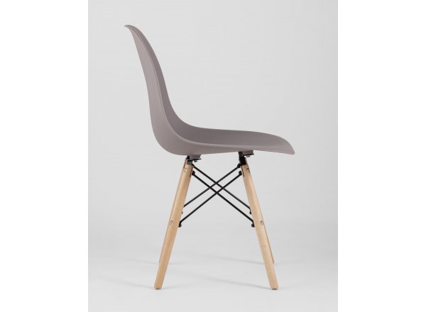Стул Eames Style DSW темно-серый x4 (разборный каркас) фото 6