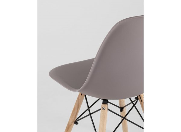 Стул Eames Style DSW темно-серый x4 (разборный каркас) фото 9