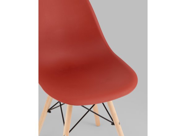 Стул Eames Style DSW терракотовый (разборный каркас) фото 8