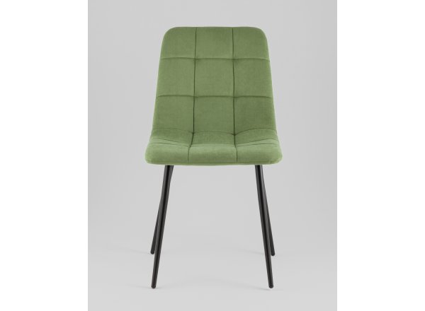 Стул Одди Original Square велюр пыльно-оливковый 4 шт.