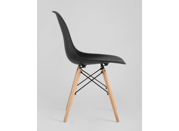 Стул Eames Style DSW черный (разборный каркас) фото 6