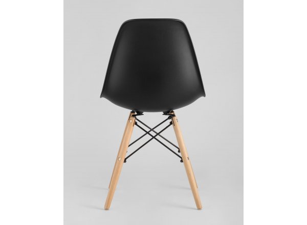 Стул Eames Style DSW черный (разборный каркас) фото 7