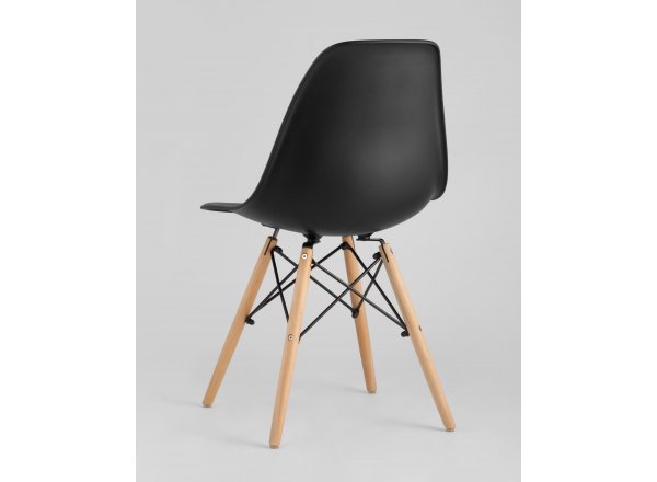 Стул Eames Style DSW черный (разборный каркас) фото 8