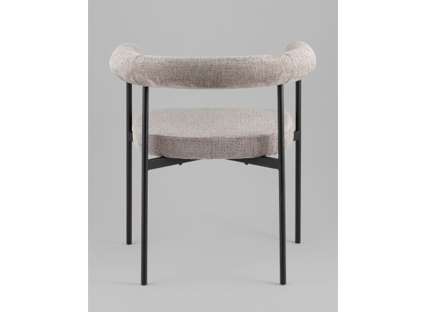 Стул обеденный Шеви шенилл серый 4 шт.
