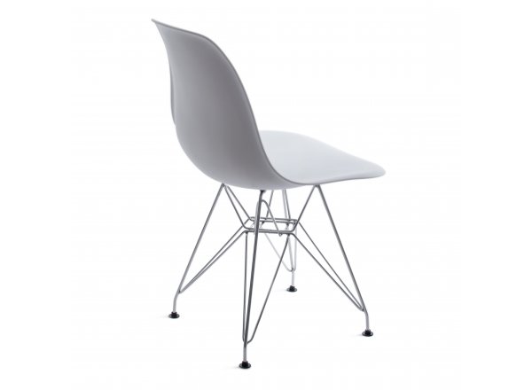 Стул Синди Айрон Чаир Имс/Cindy Iron Chair Eames (мод.002)/1 шт. в упаковке металл, пластик, 51х46х82,5, белый