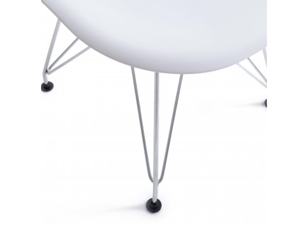 Стул Синди Айрон Чаир Имс/Cindy Iron Chair Eames (мод.002)/1 шт. в упаковке металл, пластик, 51х46х82,5, белый фото 13