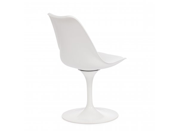 Стул Тулип Фэшн Чаир/Tulip Fashion Chair (мод.109)/1 шт. в упаковке металл/пластик/, 48х55х81см, белый/белый фото 3