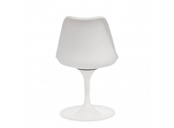 Стул Тулип Фэшн Чаир/Tulip Fashion Chair (мод.109)/1 шт. в упаковке металл/пластик/, 48х55х81см, белый/белый фото 4