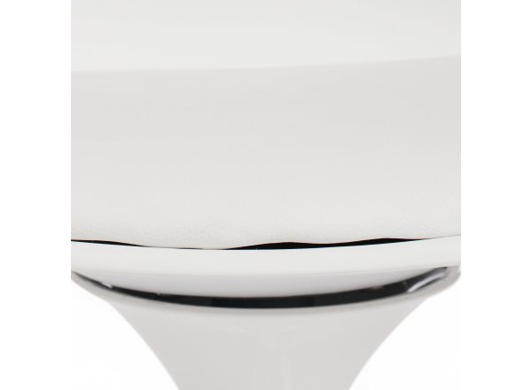 Стул Тулип Фэшн Чаир/Tulip Fashion Chair (мод.109)/1 шт. в упаковке металл/пластик/, 48х55х81см, белый/белый фото 9