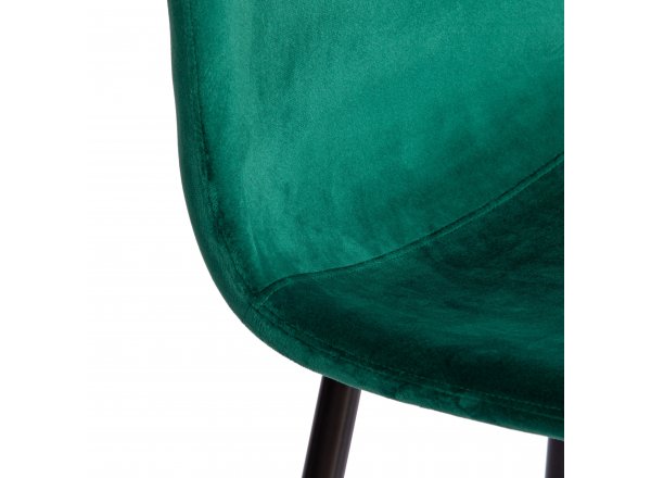 Стул Бриз/Breeze (мод.4724)/2 шт. в упаковке велюр/металл, Emerald (изумрудный) HLR56 / черный, 44 х 53 х 87 см фото 23