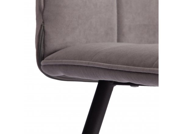 Стул обеденный Бари/Bari (4шт. в упаковке) ЛТ, велюр, серый, 29 фото 10
