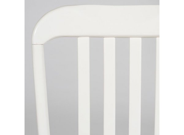 Стул Palermo/Палермо ( PM-SC2 ) дерево гевея, 44х55х97см, ivory white (слоновая кость 2-5), ткань античный коричневый 004-3