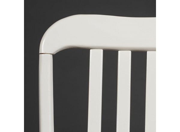 Стул Palermo/Палермо ( PM-SC2 ) дерево гевея, 44х55х97см, ivory white (слоновая кость 2-5), ткань античный коричневый 004-3 фото 10