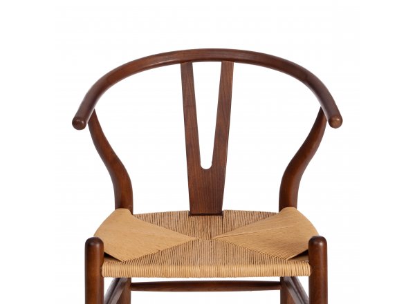 Стул Wishbone/Вишбон (мод.CB2212) / 1 шт. в упаковке дерево вяз, 57*50.5*79.5, Темный Орех (№5) фото 6