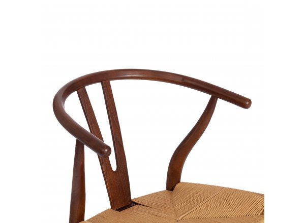 Стул Wishbone/Вишбон (мод.CB2212) / 1 шт. в упаковке дерево вяз, 57*50.5*79.5, Темный Орех (№5) фото 8