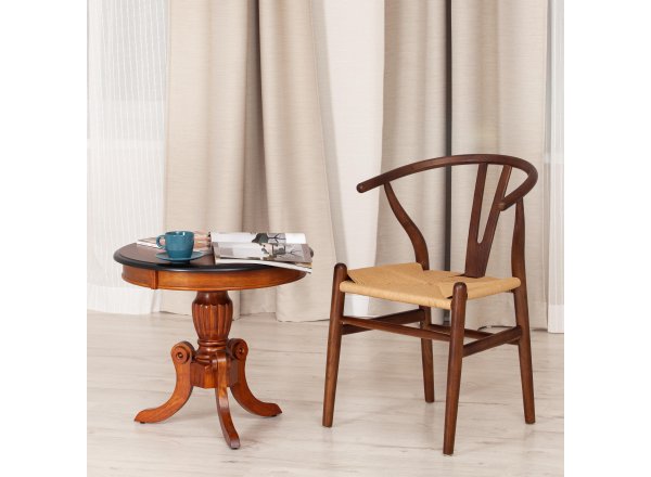 Стул Wishbone/Вишбон (мод.CB2212) / 1 шт. в упаковке дерево вяз, 57*50.5*79.5, Темный Орех (№5) фото 10