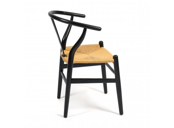 Стул Wishbone/Вишбон (мод.CB2212) / 1 шт. в упаковке дерево вяз, 57*50.5*79.5, черный фото 2